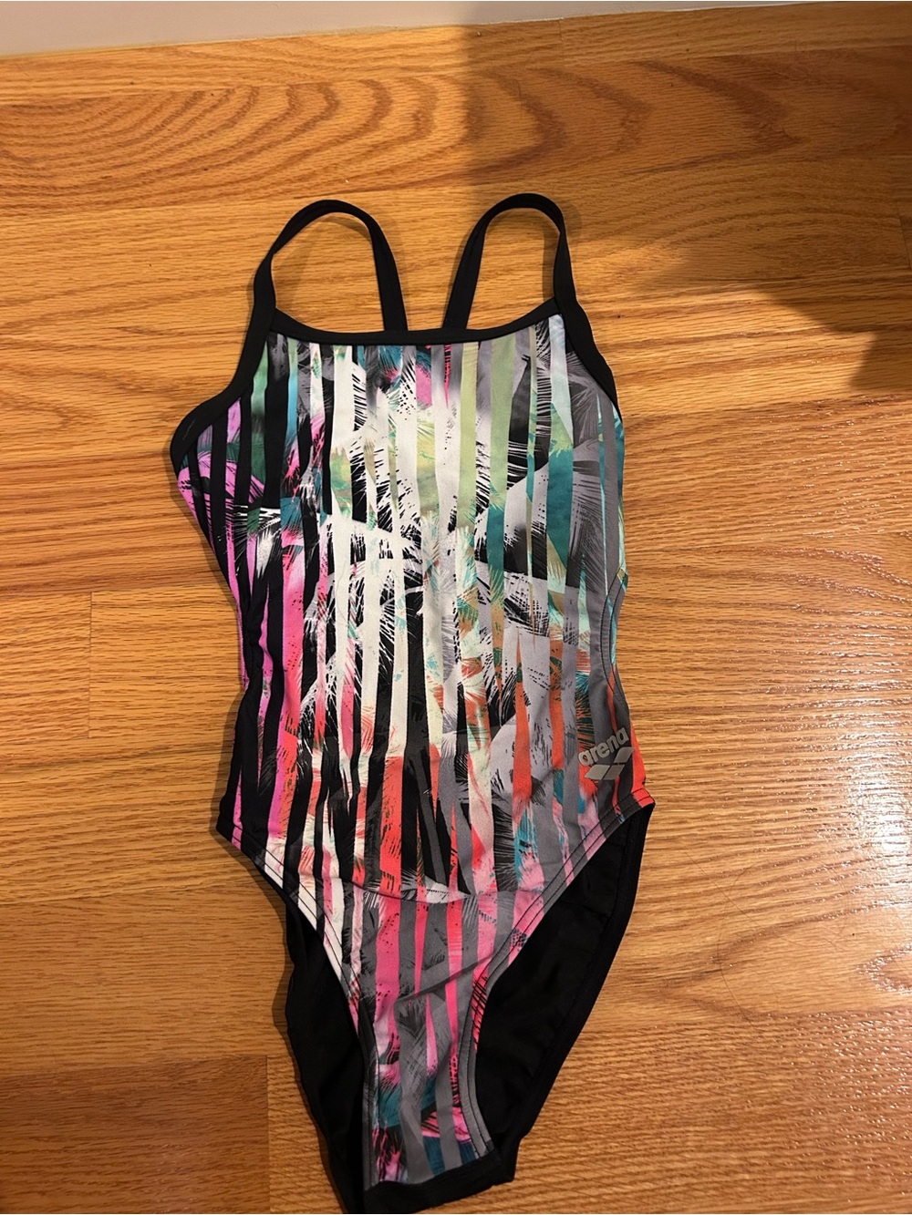NEW Arena Challenge Back One Piece Swimsuit Size 24